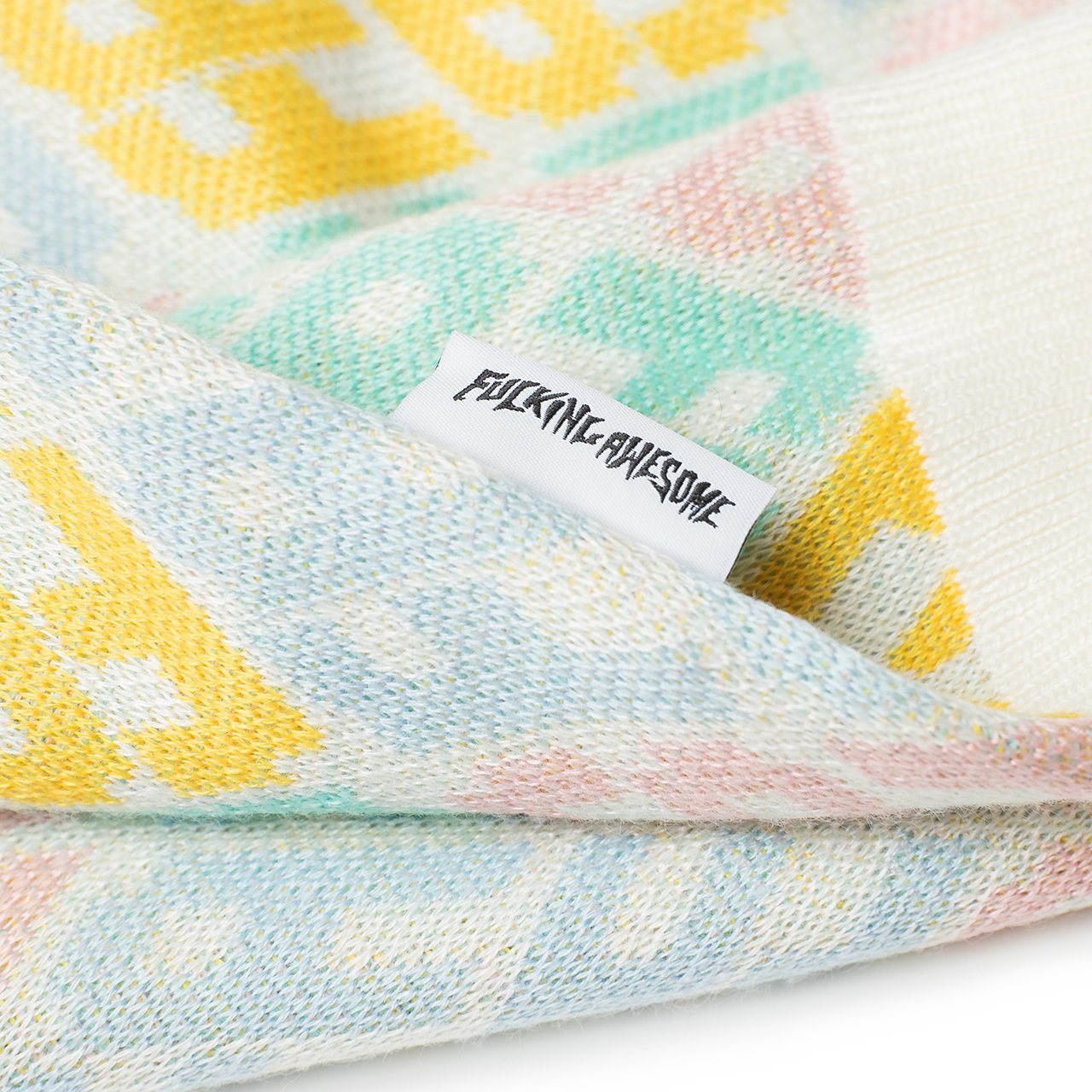 fucking awesome monogram sweater (white multi) - p702676-002 - a.plus - Image - 6