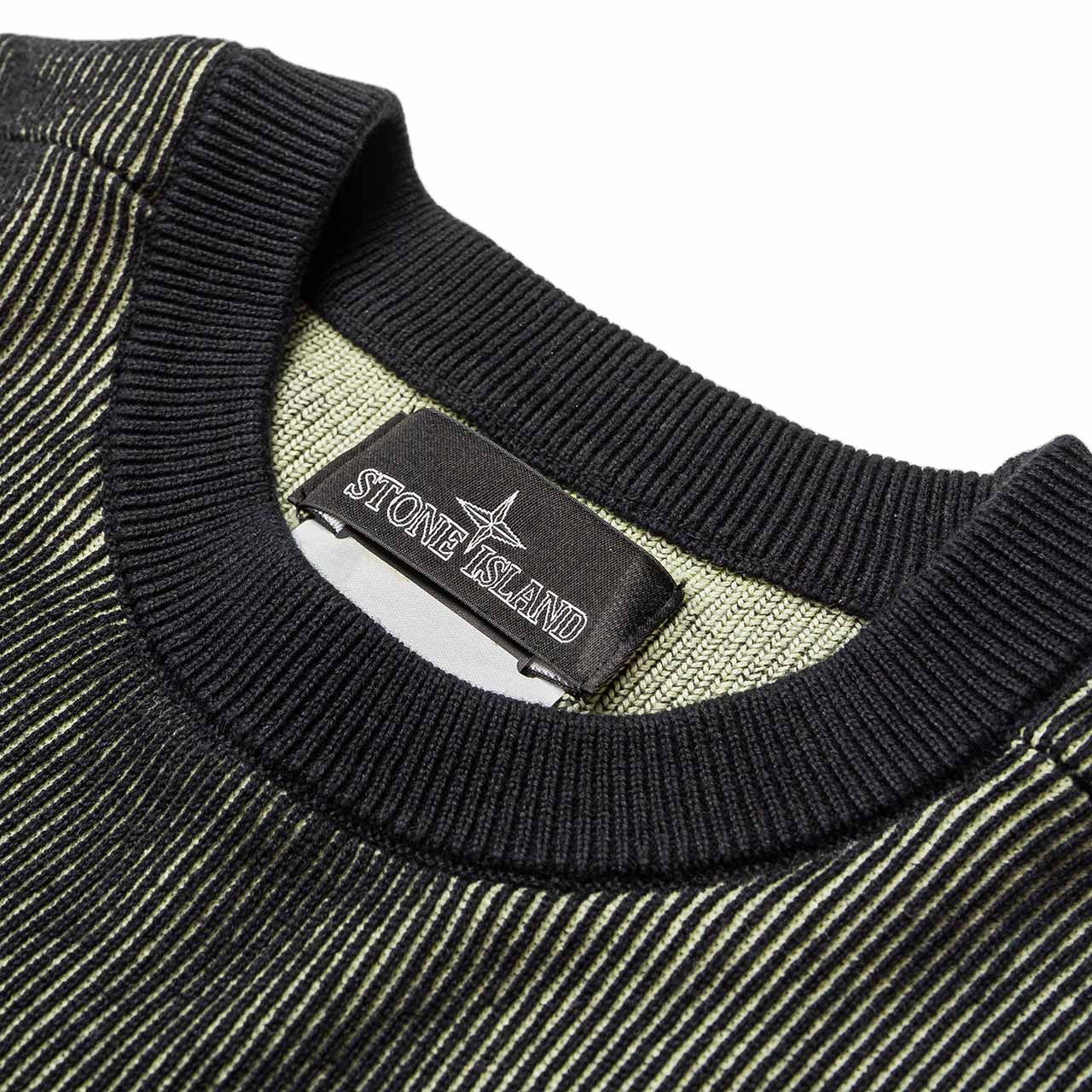 stone island shadow project two colour crewneck (black) - 7219509a1.v0029 - a.plus - Image - 5