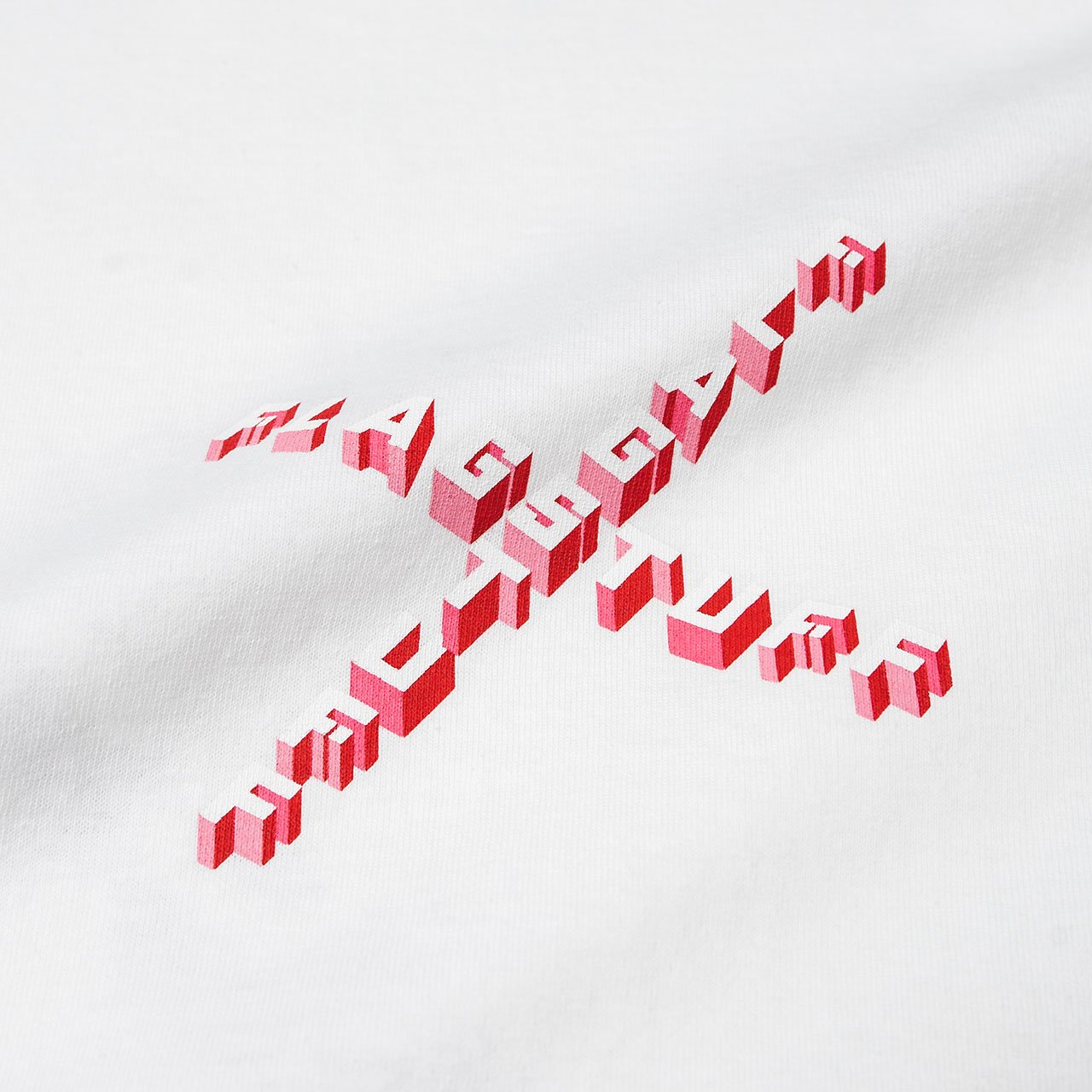 flagstuff "cross logo" t-shirt (white) - 20ss-fs-67 - a.plus - Image - 3