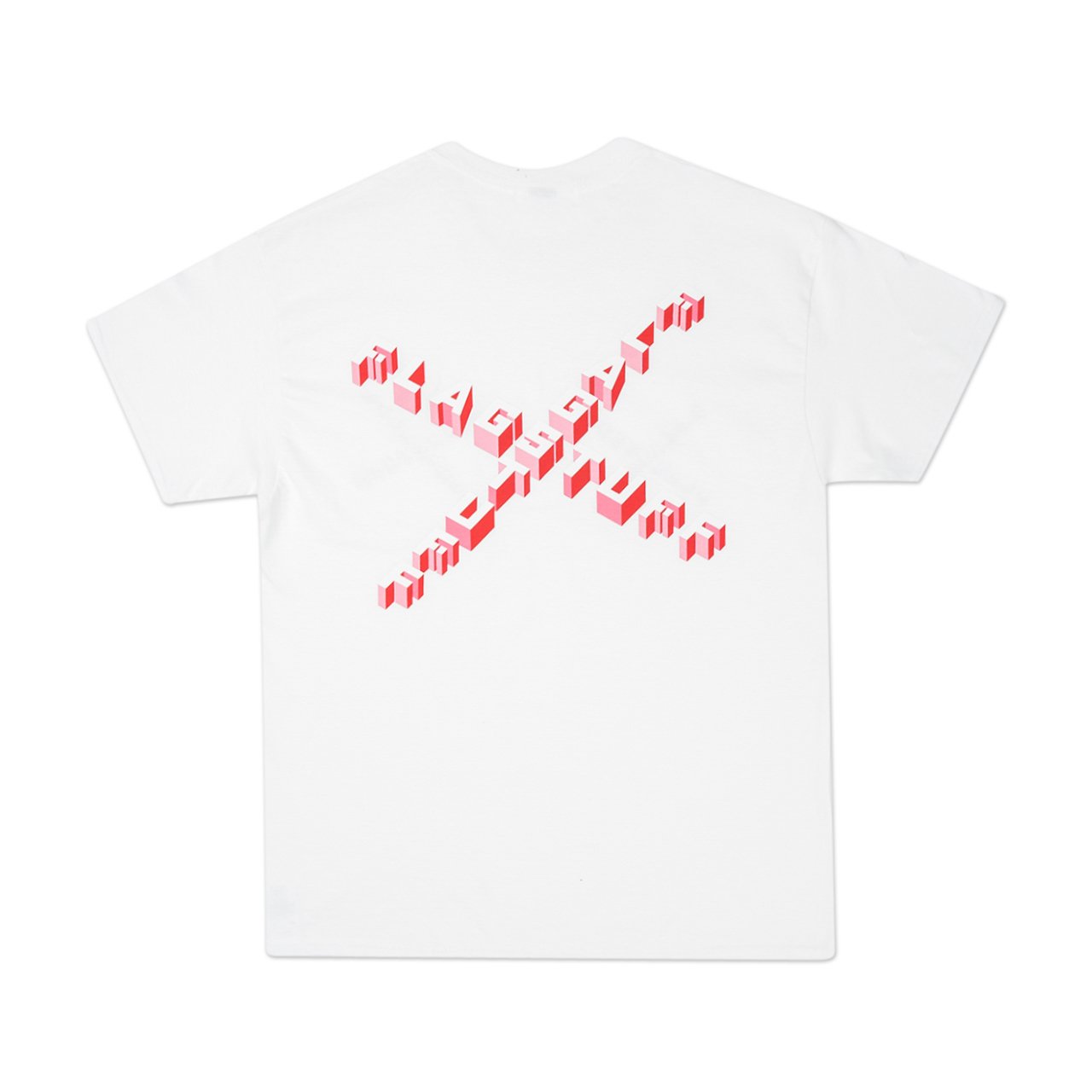 flagstuff "cross logo" t-shirt (white) - 20ss-fs-67 - a.plus - Image - 2