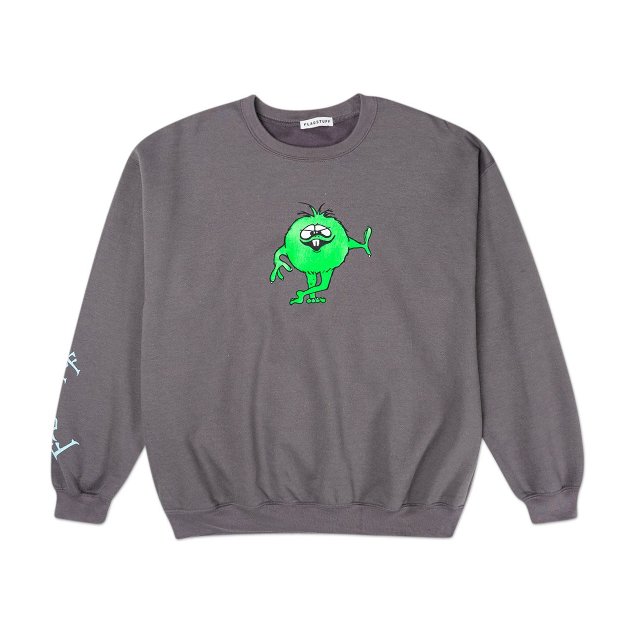 flagstuff "monster" sweat (grey) - 20ss-fs-49 - a.plus - Image - 1