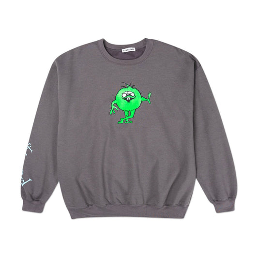 flagstuff "monster" sweat (grey) - 20ss-fs-49 - a.plus - Image - 1