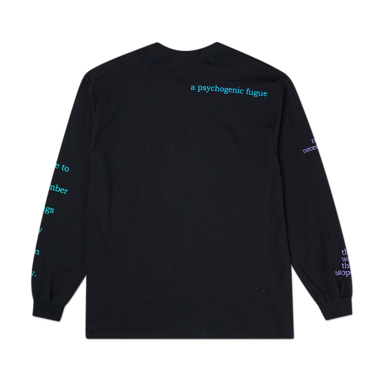 flagstuff "deranged" l/s t-shirt (black) - 20ss-fs-53 - a.plus - Image - 2