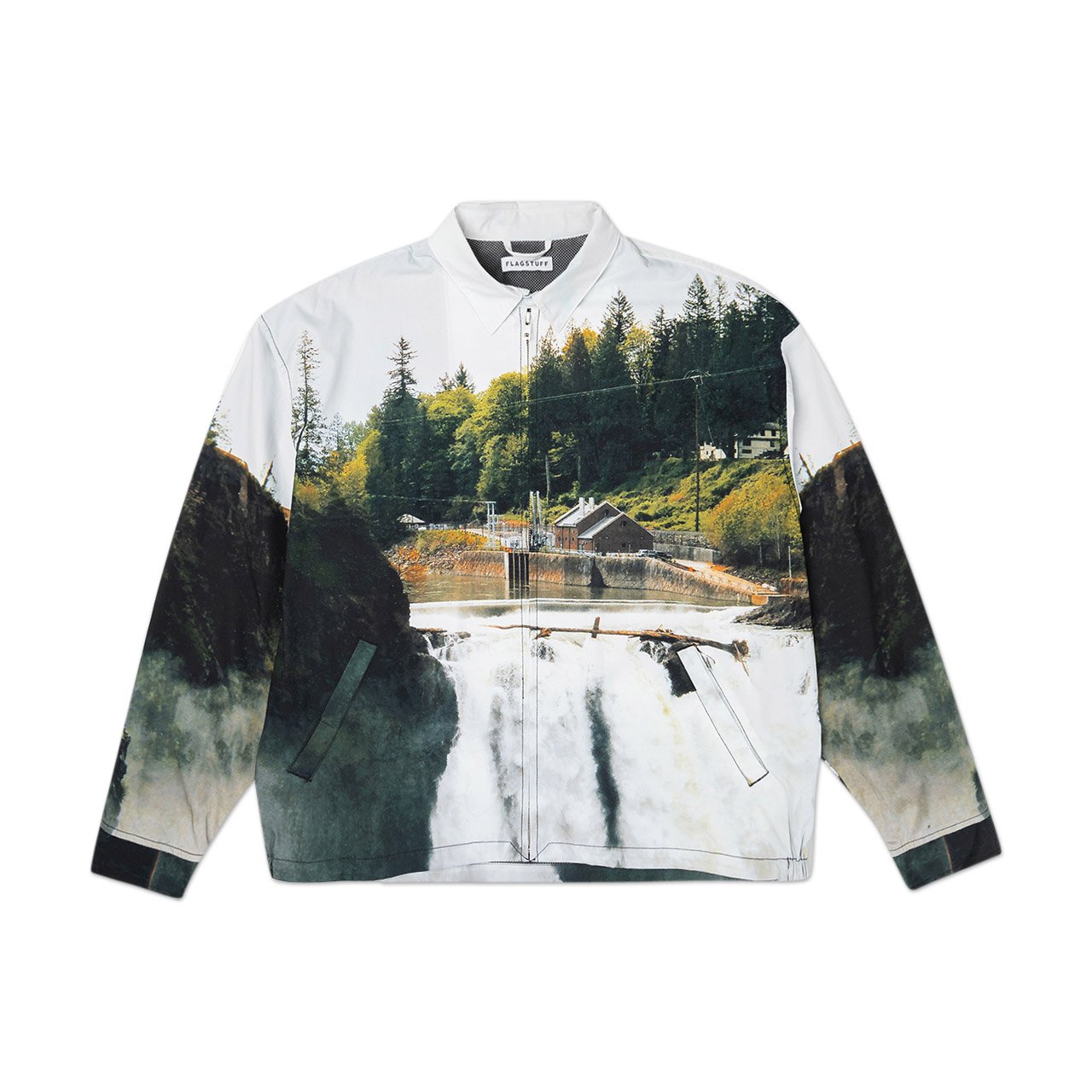 flagstuff "water fall" swing top (multi) - 20ss-fs-06 - a.plus - Image - 1