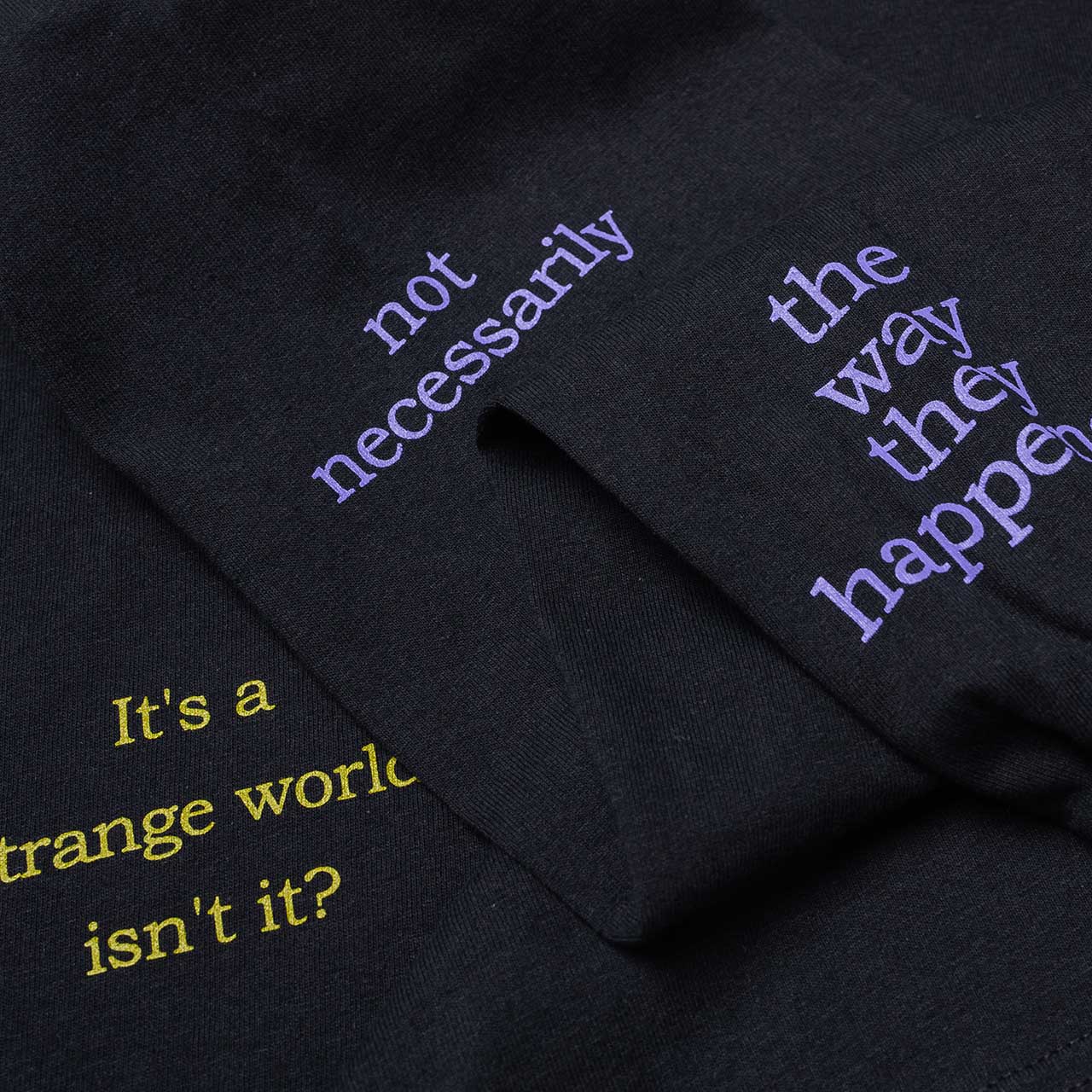 flagstuff "deranged" l/s t-shirt (black) - 20ss-fs-53 - a.plus - Image - 4