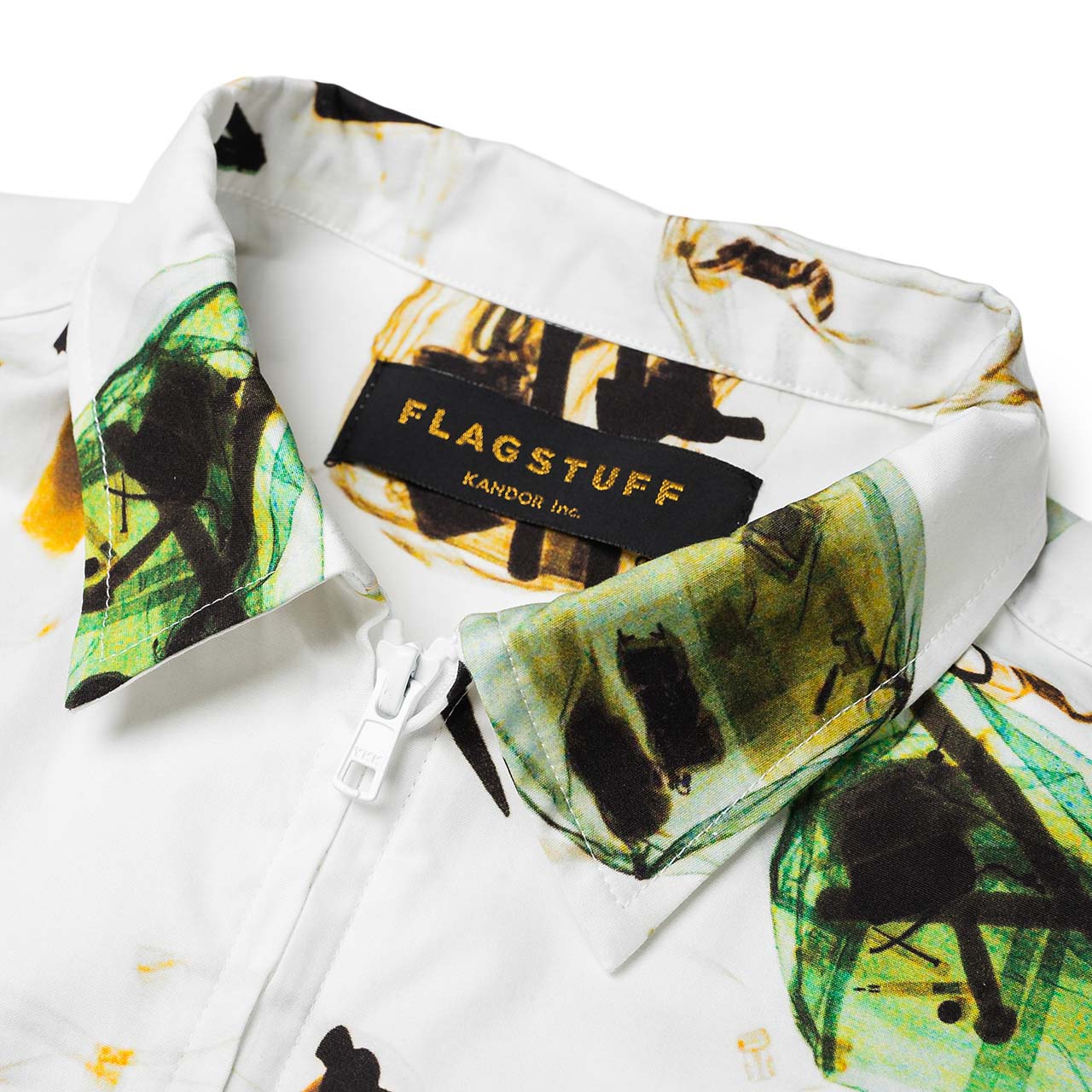 flagstuff "illegal" f/z mod shirt (white) - 19ss-fs-11 - a.plus - Image - 3