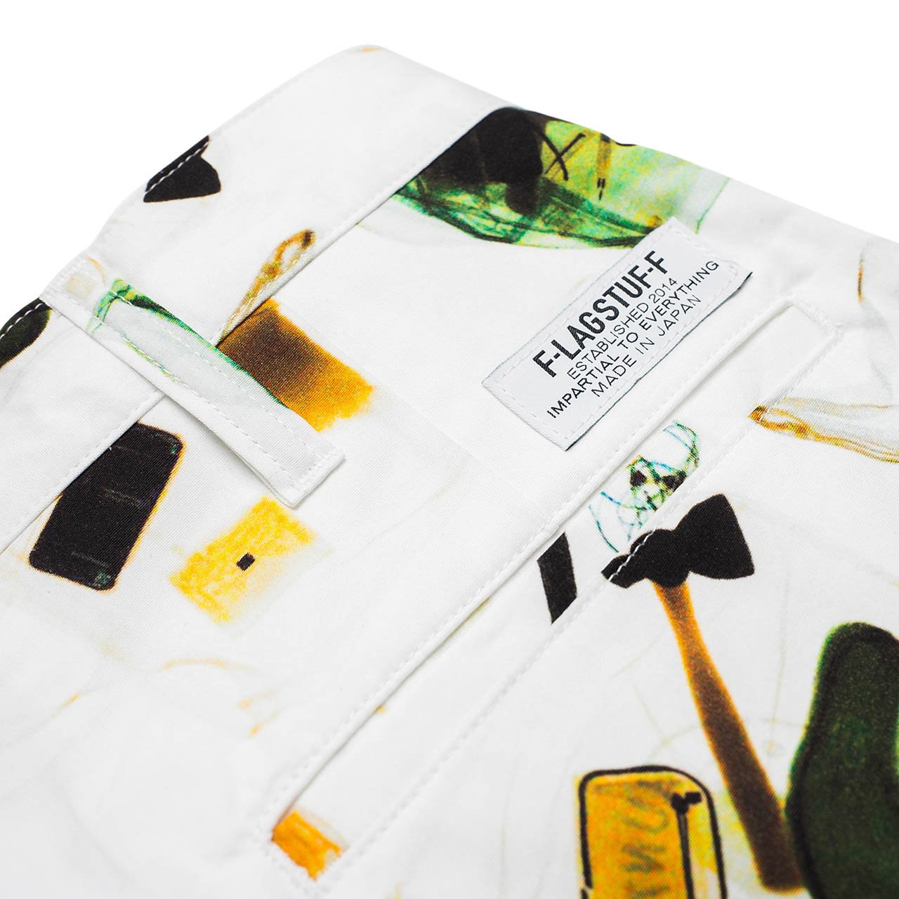 flagstuff "illegal" pants (white) - 19ss-fs-30 - a.plus - Image - 5