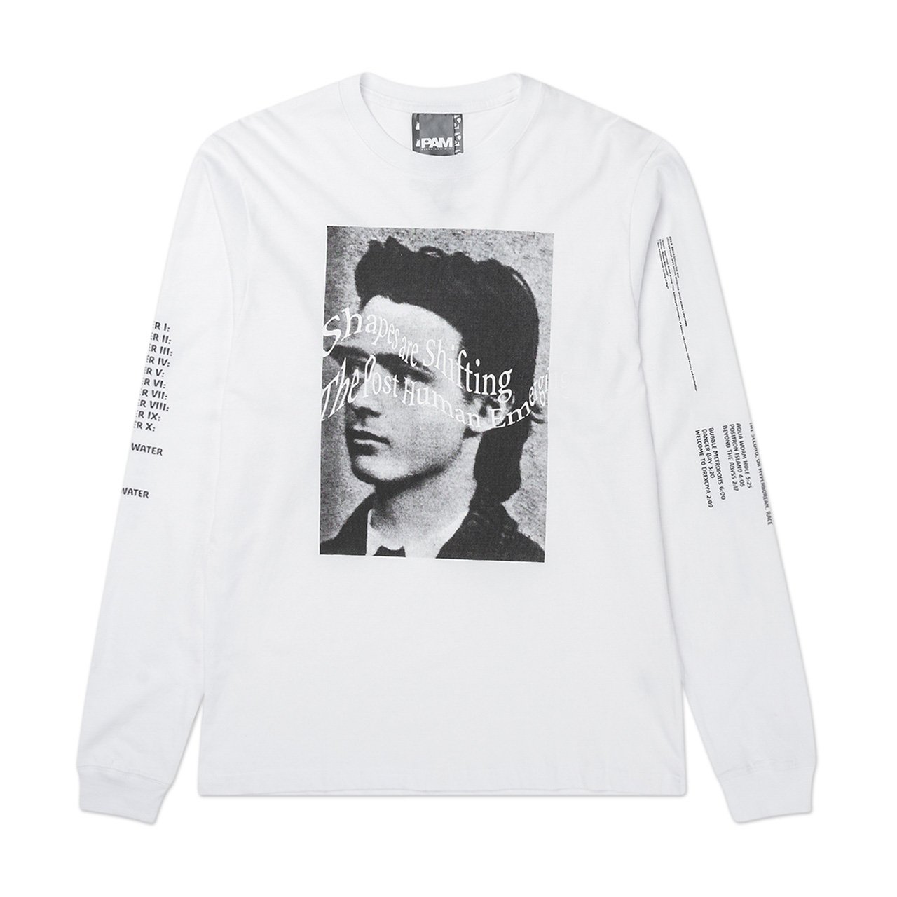 perks and mini ideas are real l/s tee (white) - 1346-b-ow - a.plus - Image - 1