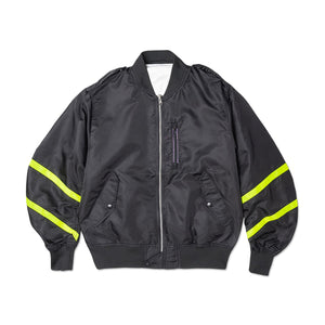 magic stick reversible lined type l-2b (black) - 19fw-ms8-017 - a.plus - Image - 1