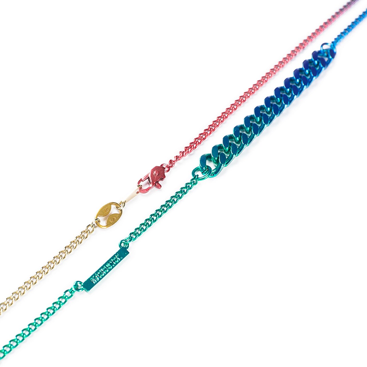 magic stick yakuza neck chain (aurora) - 20ss-ms2-018-aurora - a.plus - Image - 2