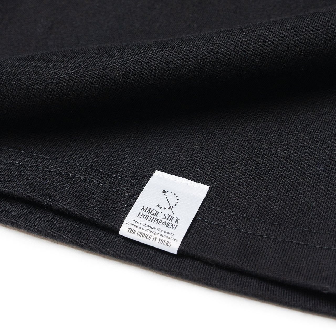 magic stick meditation t-shirt (black) - 20ss-ms4-043 - a.plus - Image - 3