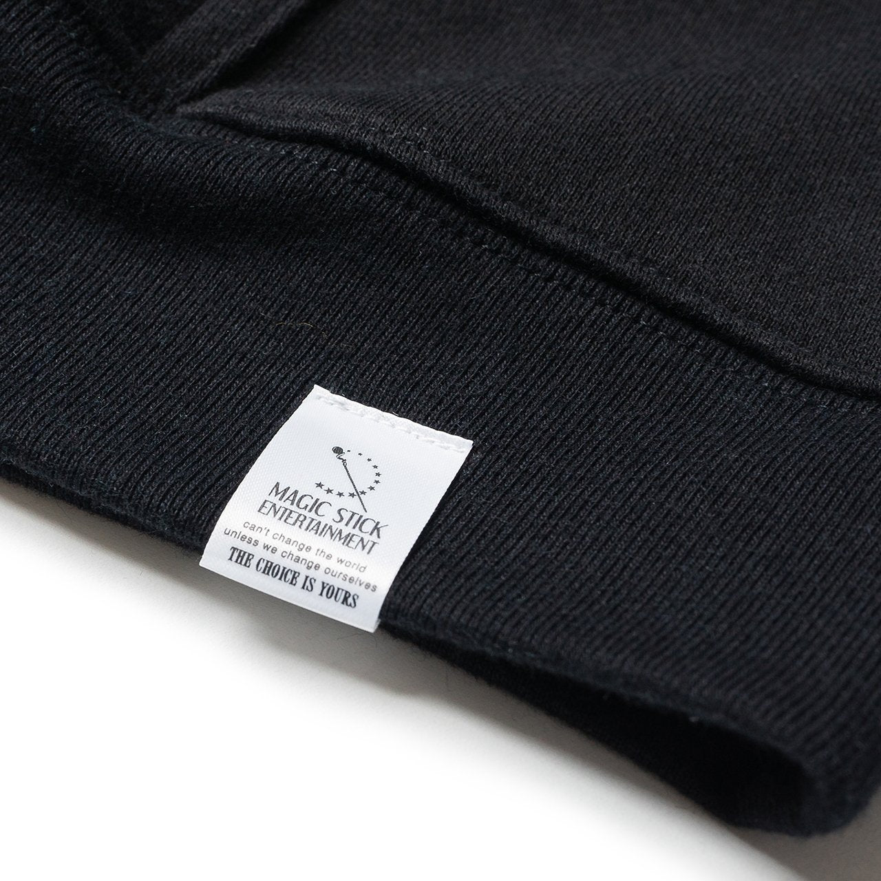 magic stick world is yours og logo hoodie (black) - 20ss-ms2-015 - a.plus - Image - 7