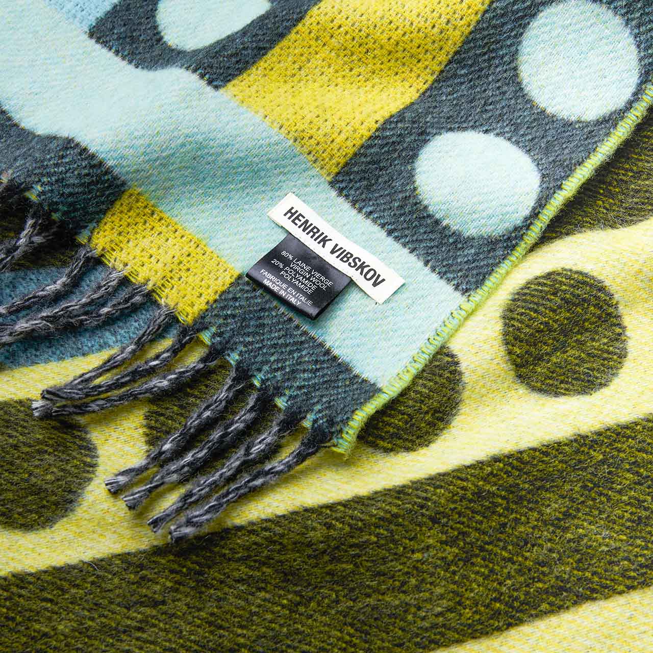 henrik vibskov scarf family (green) - a906 - a.plus - Image - 2