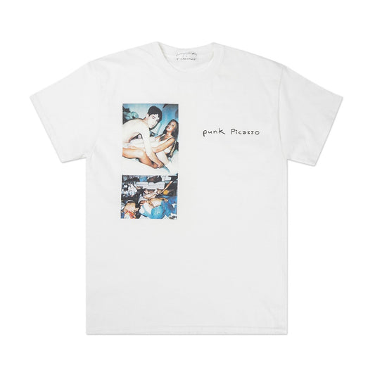 flagstuff x larry clark t-shirt (white) - 19aw-fsxlc-06-wht - a.plus - Image - 1