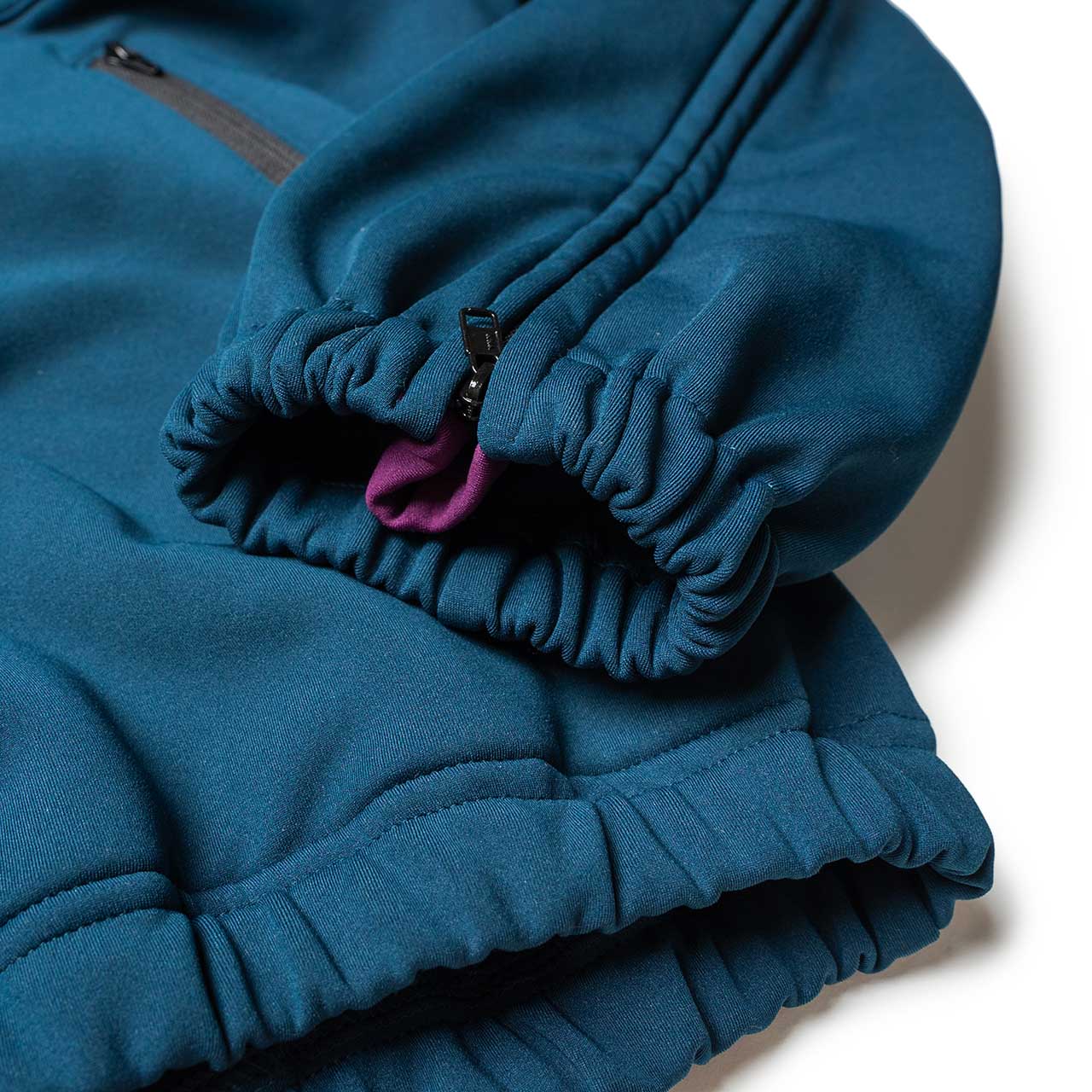 flagstuff track jeasey jacket (petrol / purple) - 19aw-fs-15 - a.plus - Image - 5