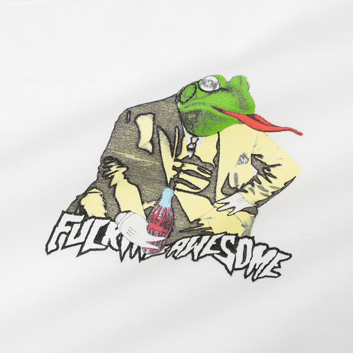 fucking awesome frogman l/s tee (white) - p704027-002 - a.plus - Image - 3