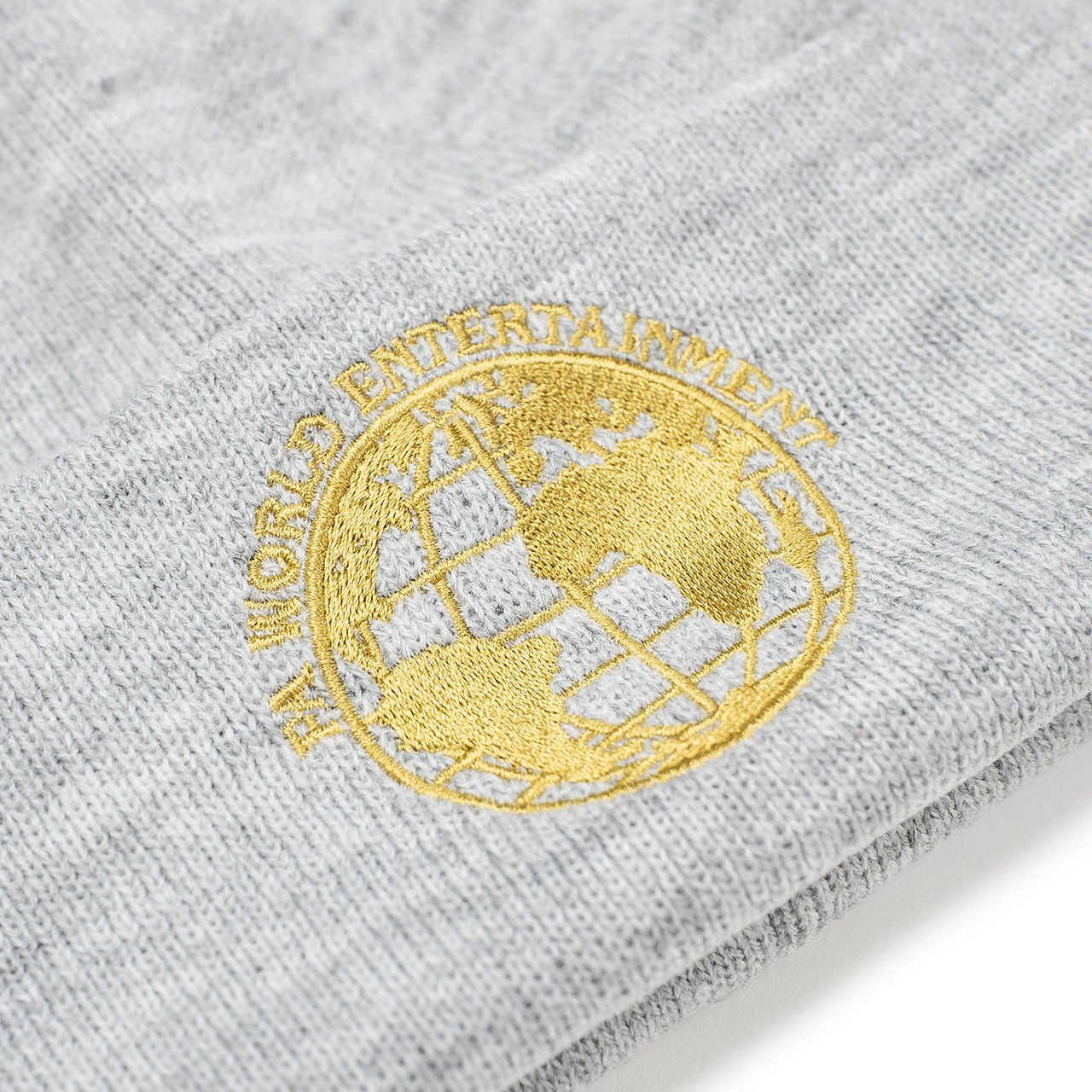 fucking awesome fa world entertainment beanie (grey) - p704095-001 - a.plus - Image - 2