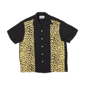 wacko maria two-tone 50's shirt (type-3) (black) - 20ss-wms-oc03 - a.plus - Image - 1