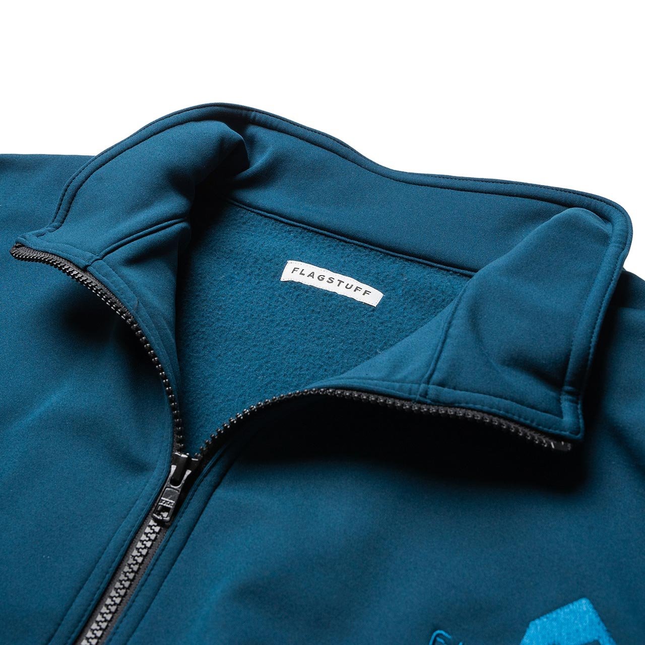 flagstuff track jeasey jacket (petrol / purple) - 19aw-fs-15 - a.plus - Image - 3