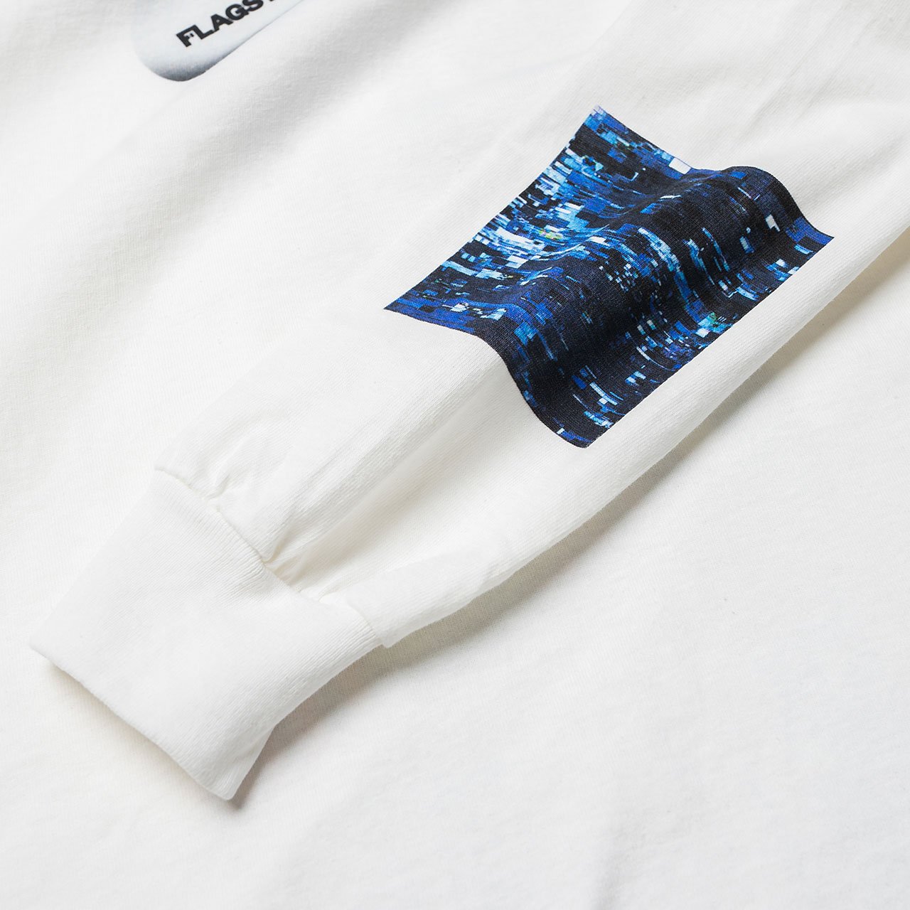 flagstuff "capsule" l/s tee (white) - 19ss-fs-51 - a.plus - Image - 4