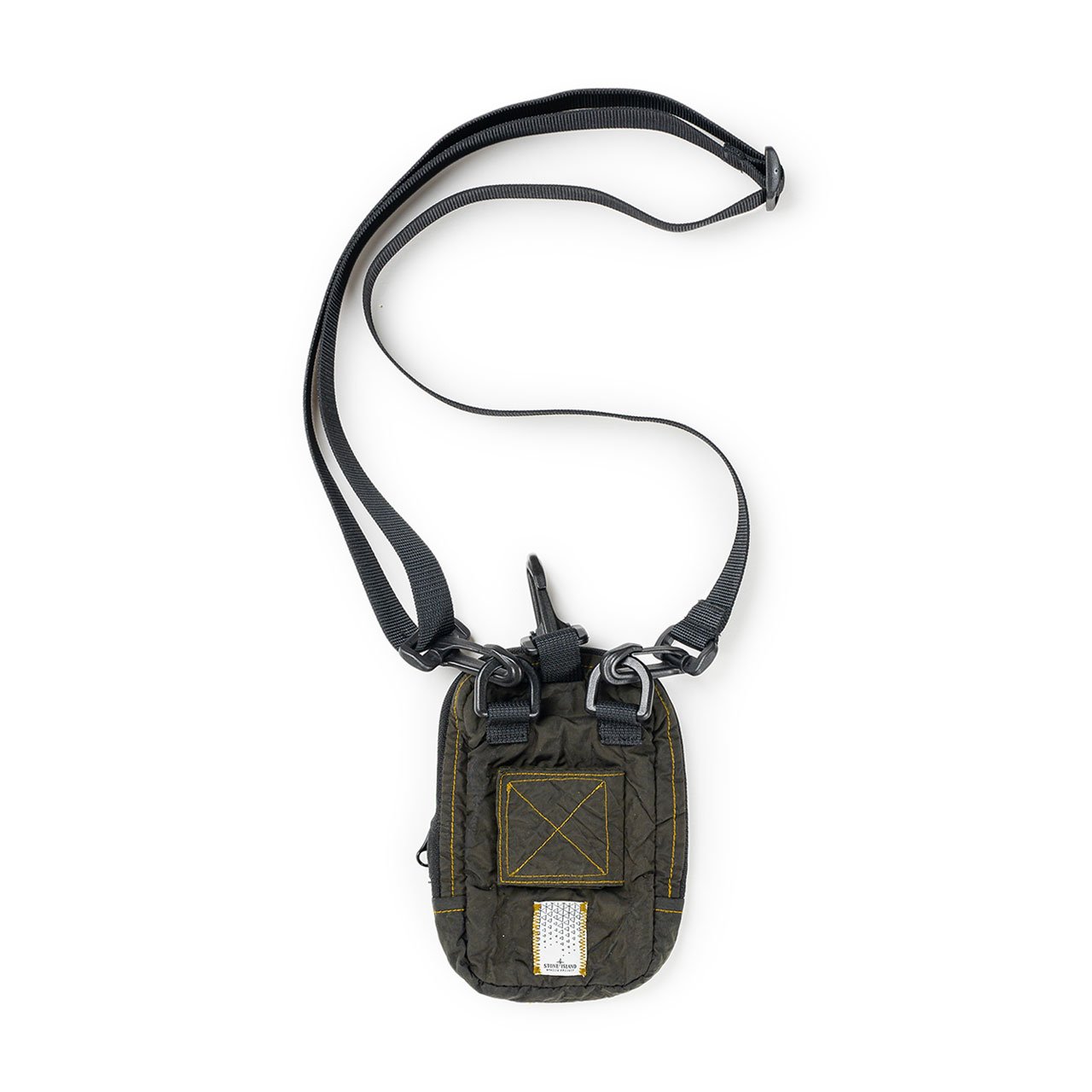 stone island shadow project compact pouch (olive / black) - 721990420.v0054 - a.plus - Image - 2