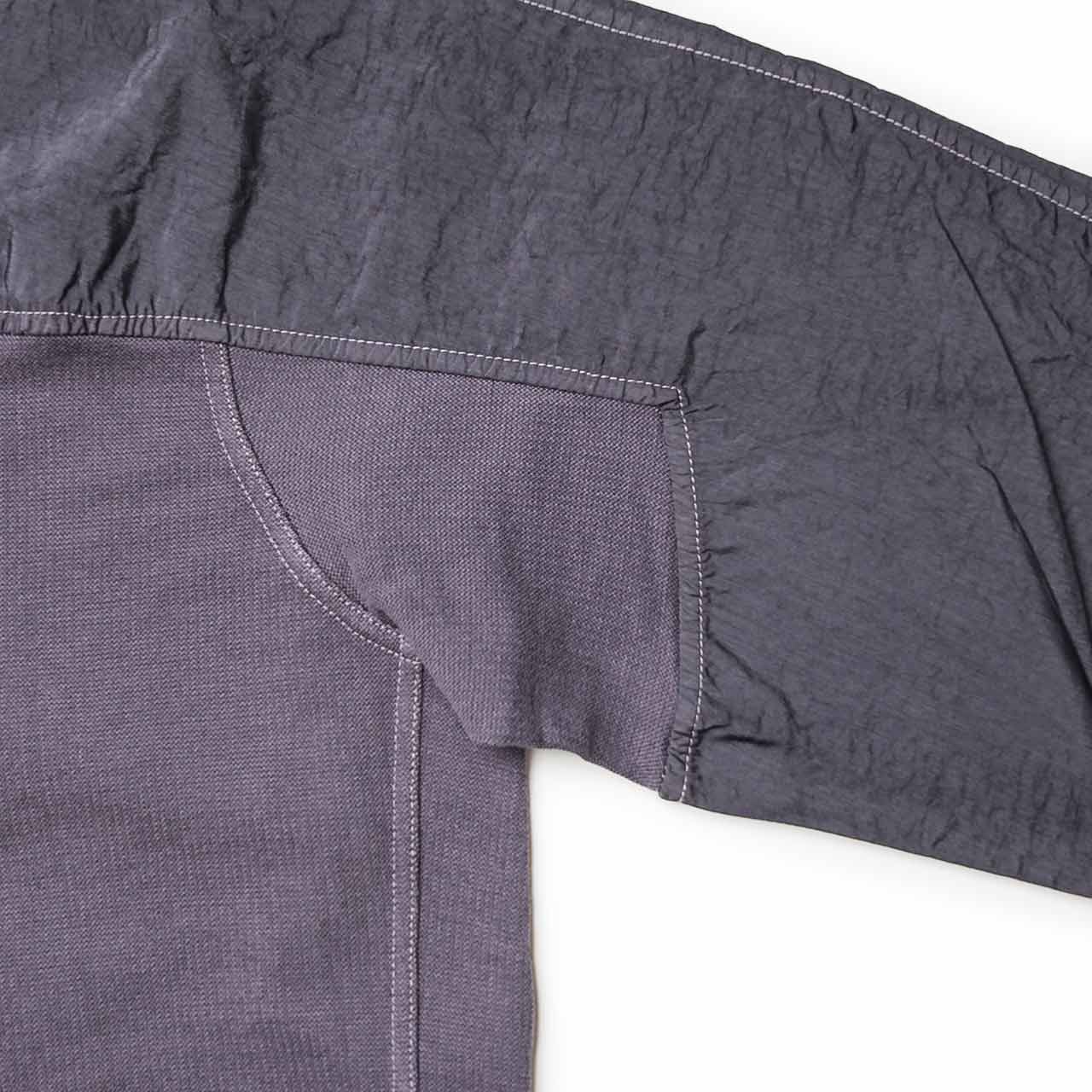 stone island shadow project pique fleece crewneck (grey) - 721960507.v0063 - a.plus - Image - 4