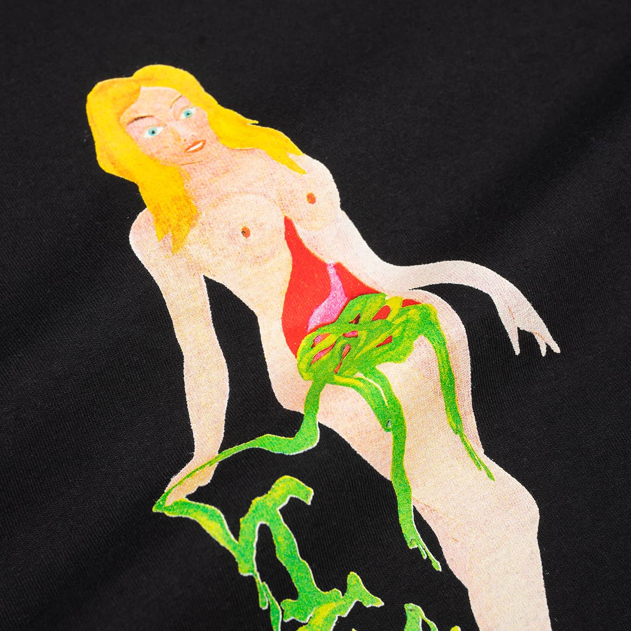 wacko maria oversize crew t-shirt (type-4) (black) - 19ss-wmt-ot04 - a.plus - Image - 3