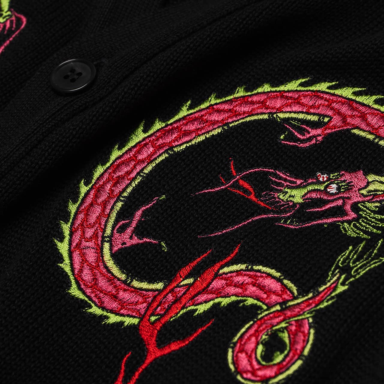 wacko maria classic cardigan (type-4) (black) - 19ss-wmk-kn05 - a.plus - Image - 5