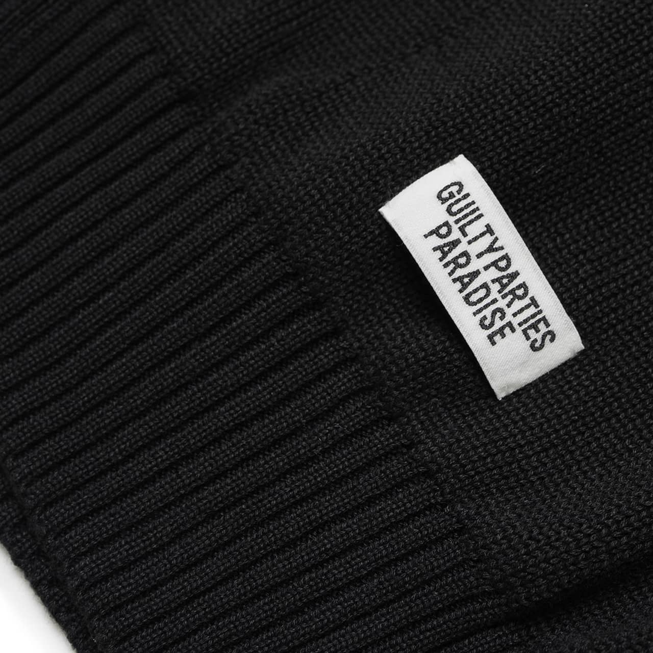 wacko maria classic cardigan (type-4) (black) - 19ss-wmk-kn05 - a.plus - Image - 3