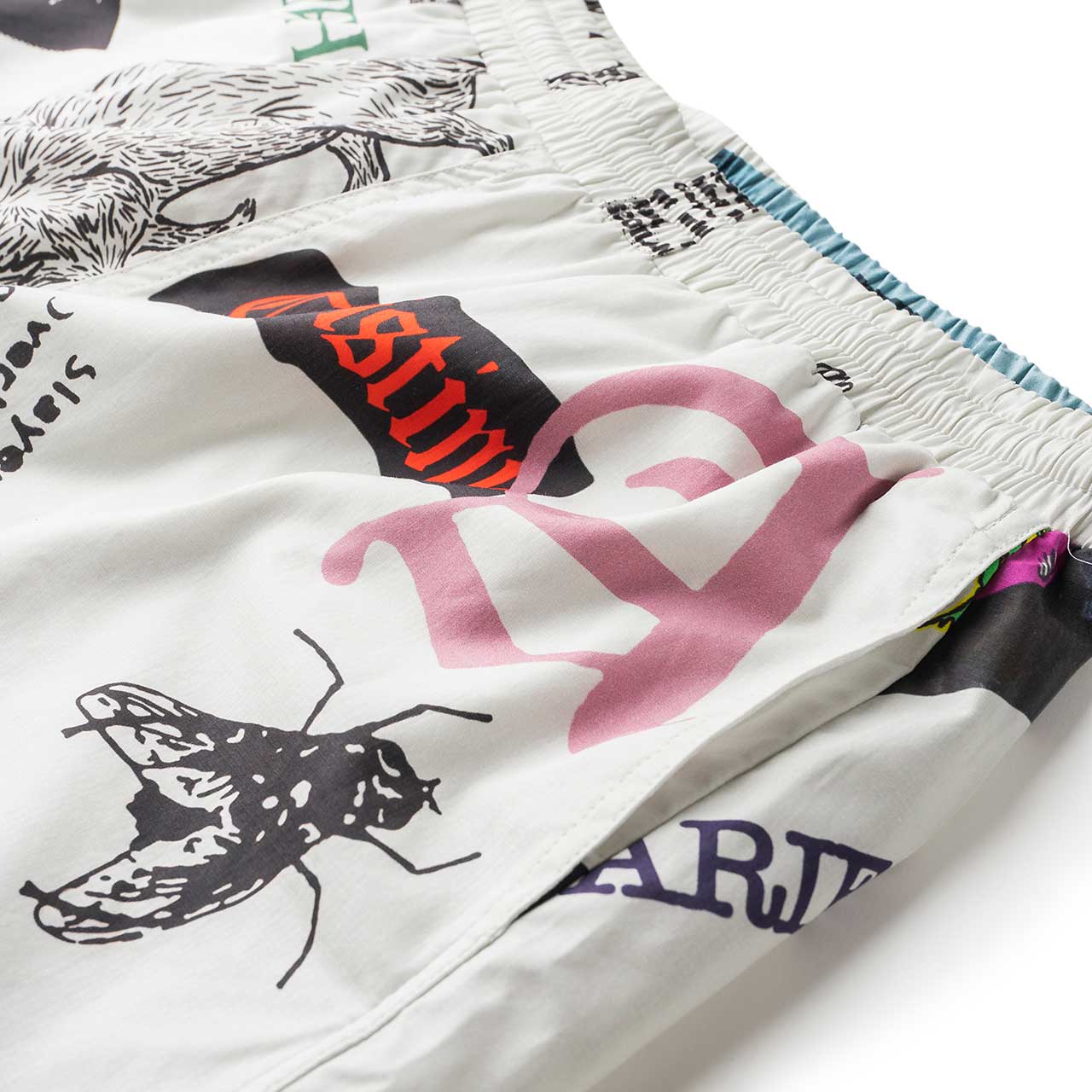 aries thrasher board shorts (white) - sqar30103 - a.plus - Image - 3