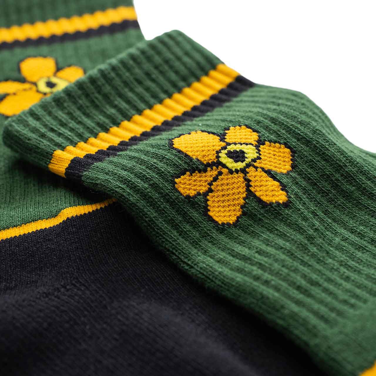 perks and mini dip sport socks (black / khaki) - 9797-a-blkh - a.plus - Image - 2