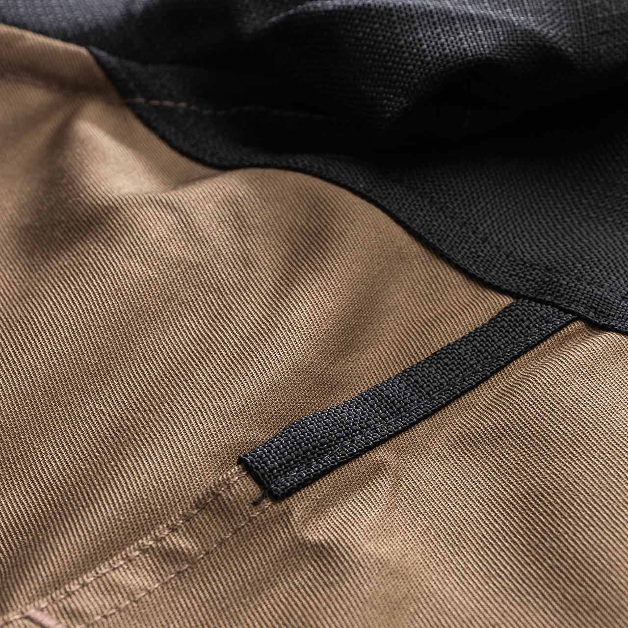 affix duo-tone work shirt (tan / black) - aw20t03 - a.plus - Image - 6