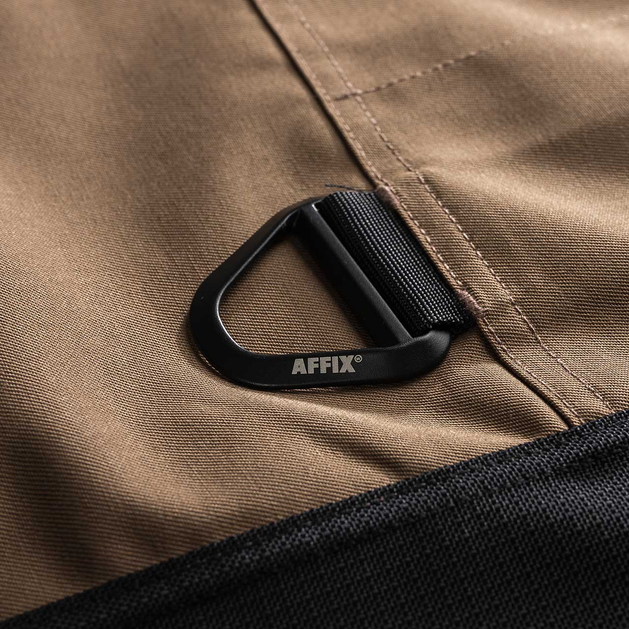 affix duo-tone work shirt (tan / black) - aw20t03 - a.plus - Image - 4