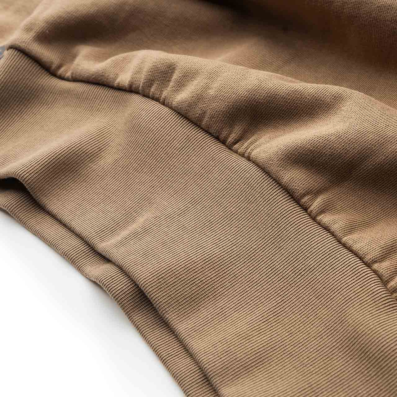 aries column crewneck sweatshirt (khaki / black) - spar20005 - a.plus - Image - 4