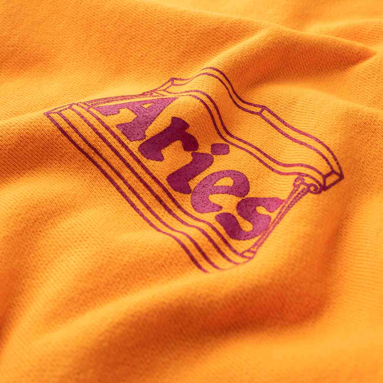 aries classic temple crewneck (orange) - fqar20000-org - a.plus - Image - 3