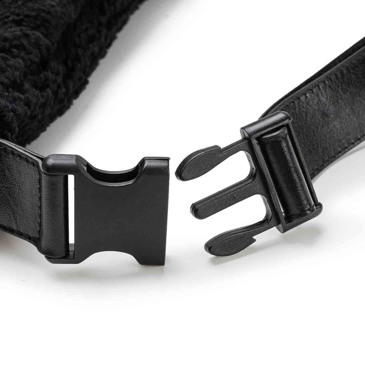 aries sheepskin elis bag (black) - spar10002 - a.plus - Image - 5