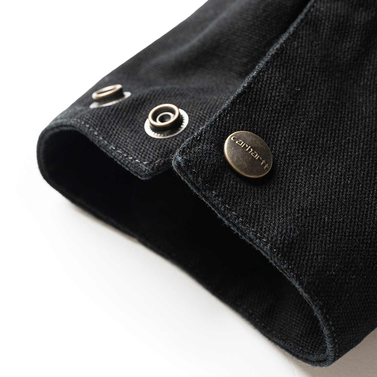 carhartt wip x wacko maria og detroit jacket (black / leopard print) - i028223.0d6.02.03 - a.plus - Image - 7