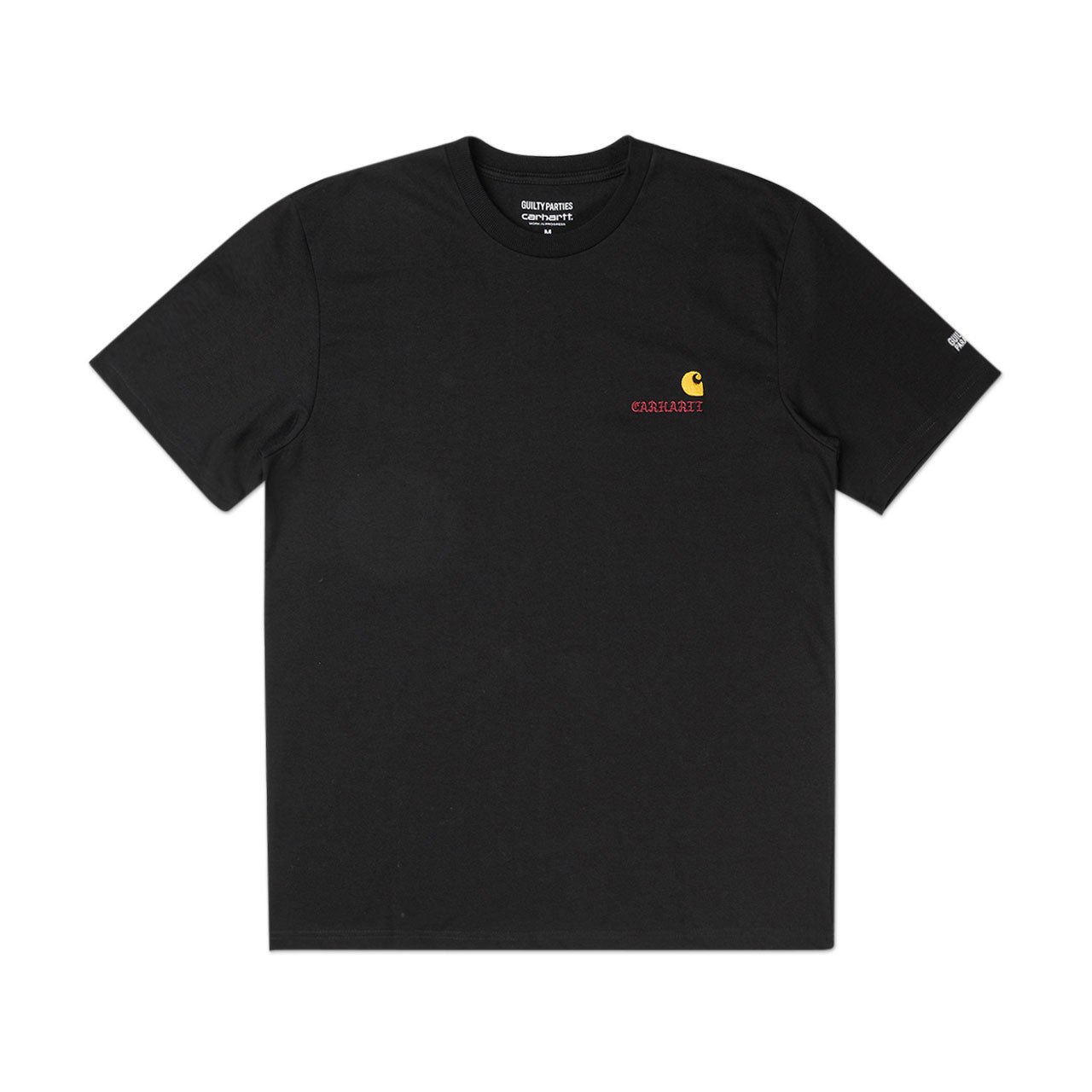 carhartt wip x wacko maria american script t-shirt (black) - i028249.0d6.00.03 - a.plus - Image - 1