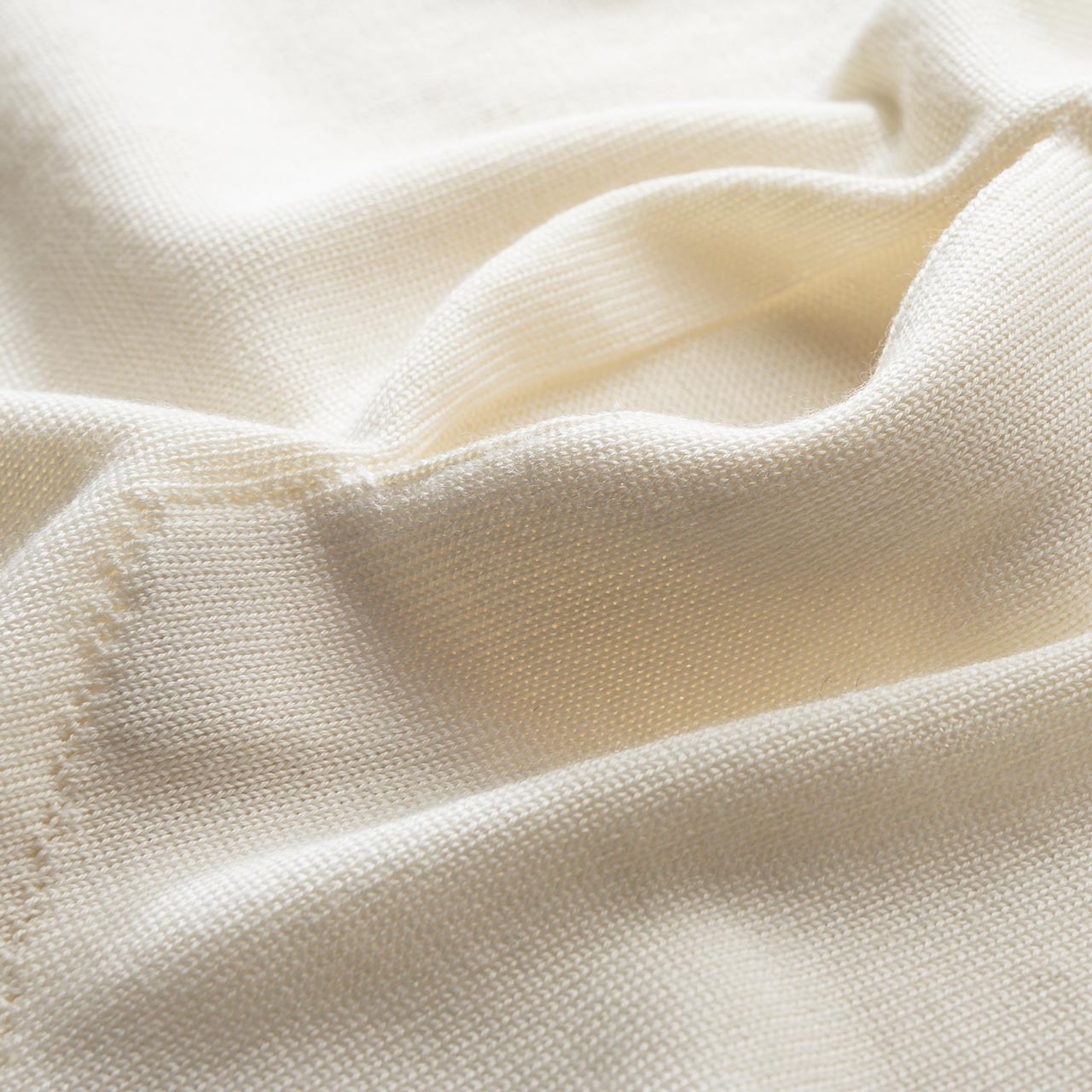 stone island shadow project wool silk mix crew knit (off white) - 7319505a4.v0099 - a.plus - Image - 5