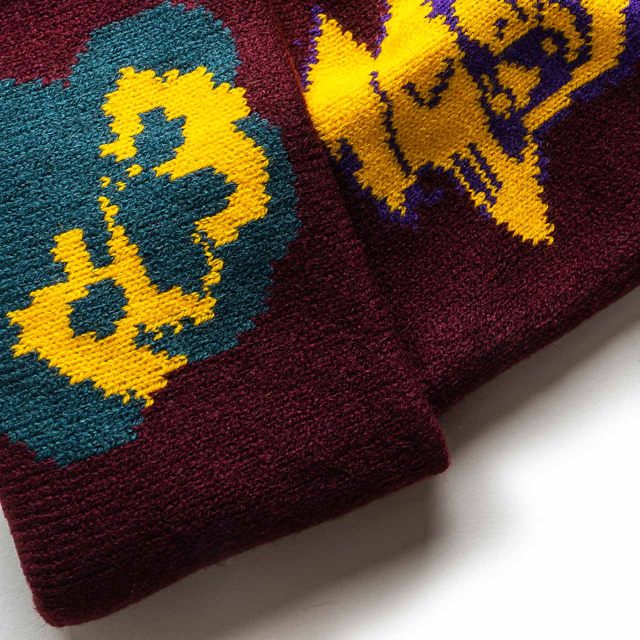 fucking awesome botanical ball beanie (maroon) - p706134 - a.plus - Image - 3