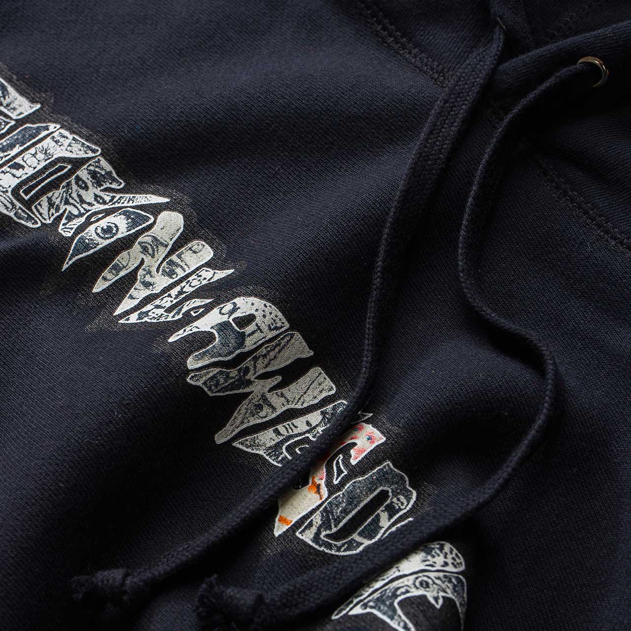 fucking awesome actual visual guidance hoodie (black) - p706163-002 - a.plus - Image - 3