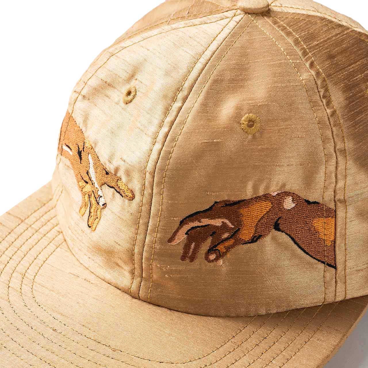 fucking awesome nak hands 6-panel snapback (rust yellow) - p706137-001 - a.plus - Image - 3