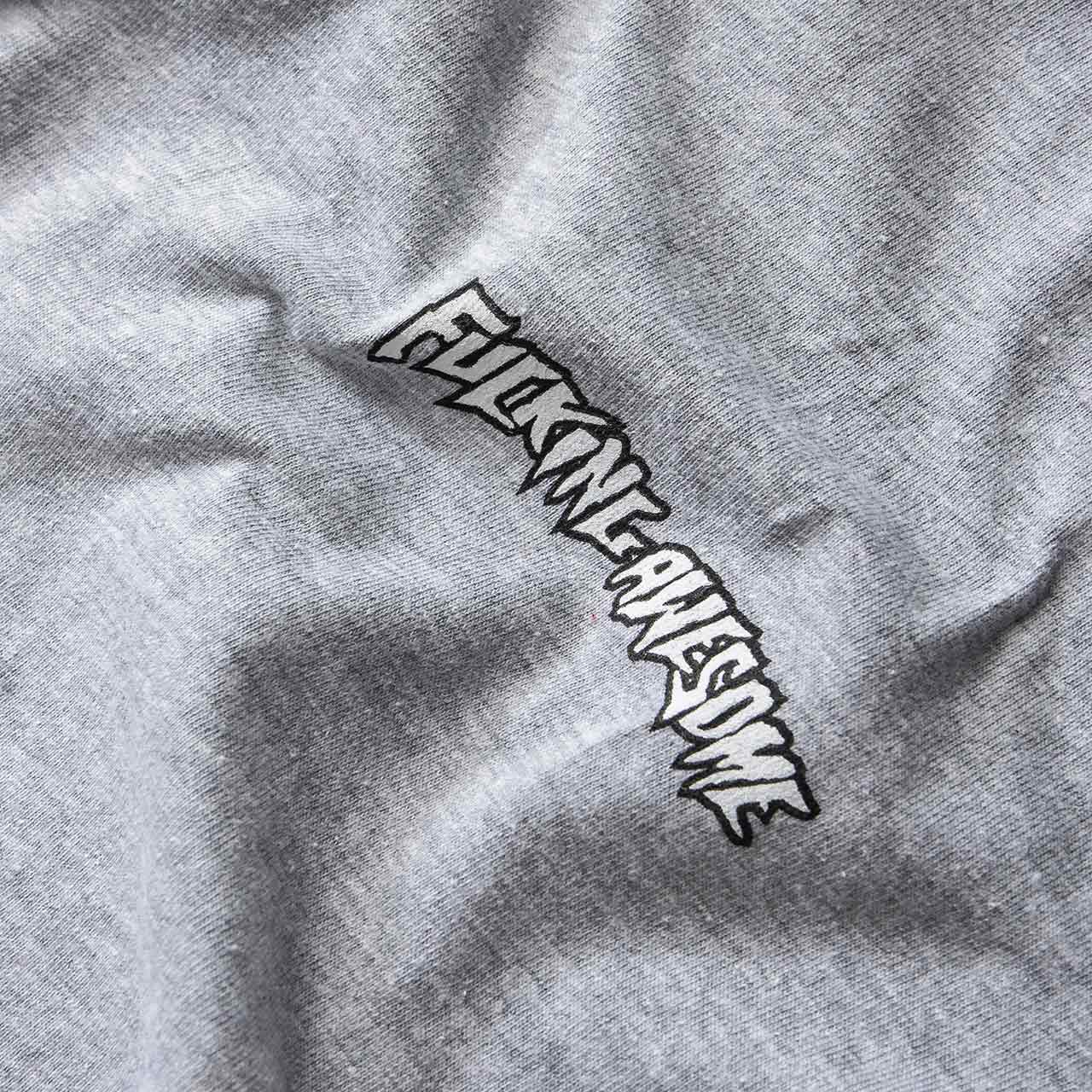 fucking awesome mindcraft l/s tee sport (grey) - p706053-002 - a.plus - Image - 4