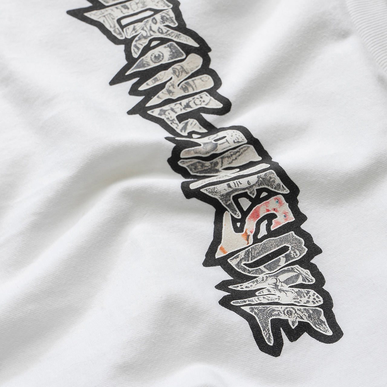 fucking awesome actual visual guidance l/s tee (white) - p706050-002 - a.plus - Image - 3