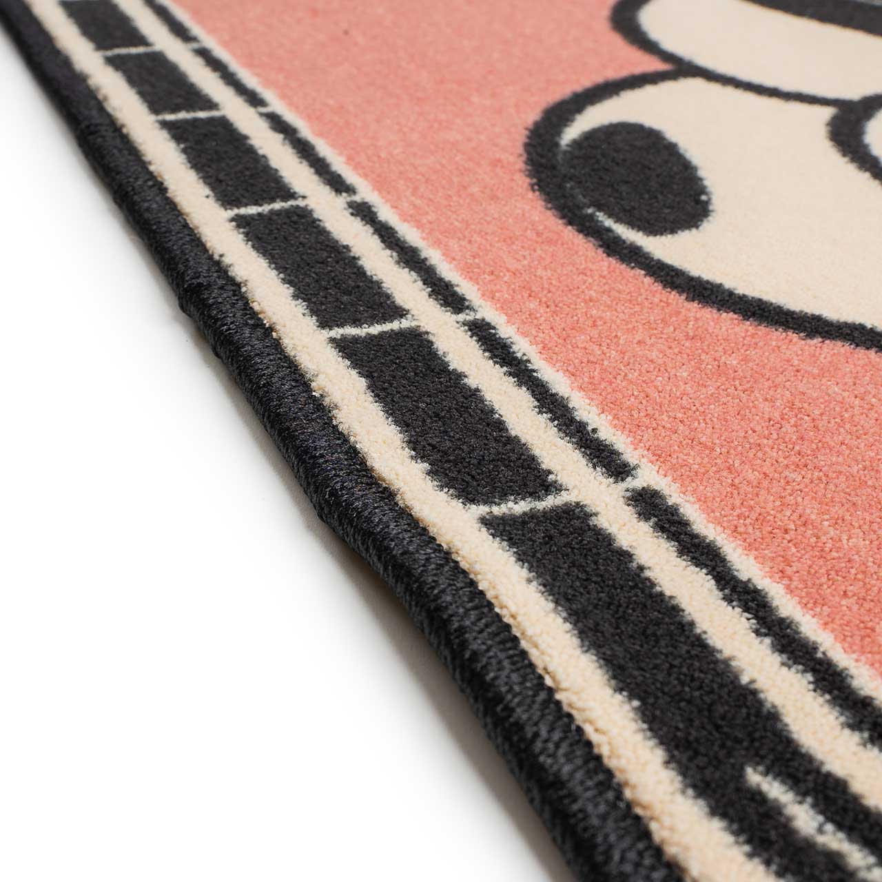 henrik vibskov bubbles carpet (black / white / pink) - aw20-a918 - a.plus - Image - 2