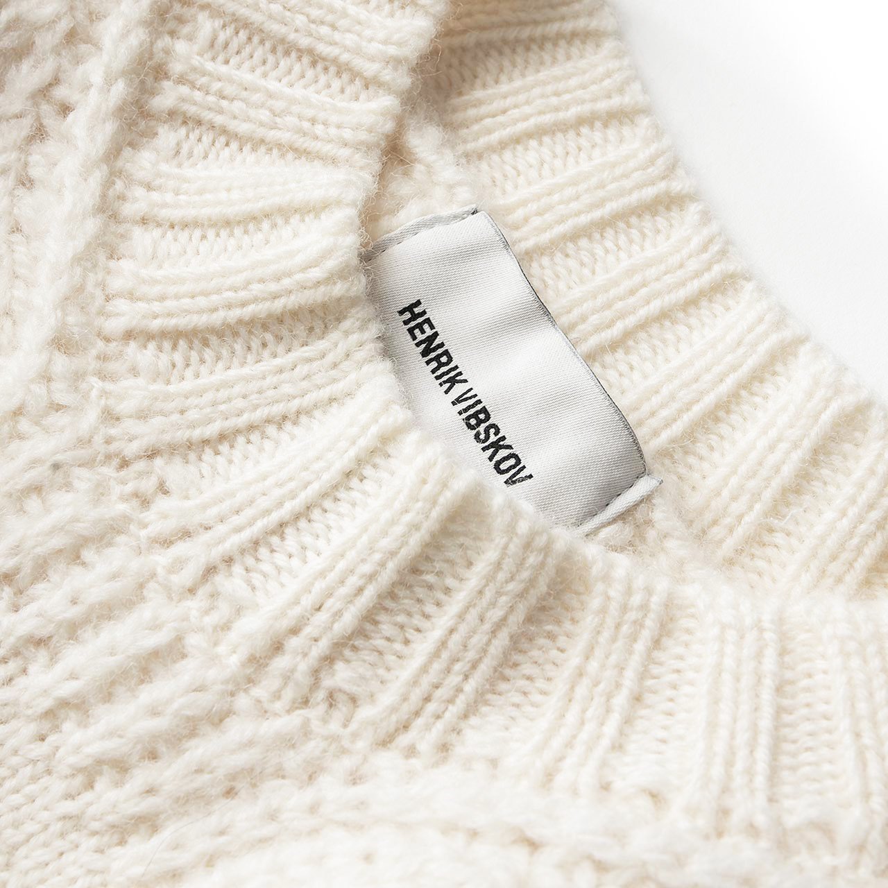 henrik vibskov chunky tubes knit (whisper white) - aw20-m702 - a.plus - Image - 5