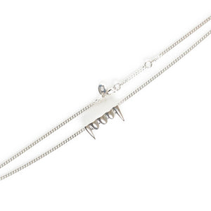 perks and mini s.loops original fang necklace (silver) - 9701-sv - a.plus - Image - 1