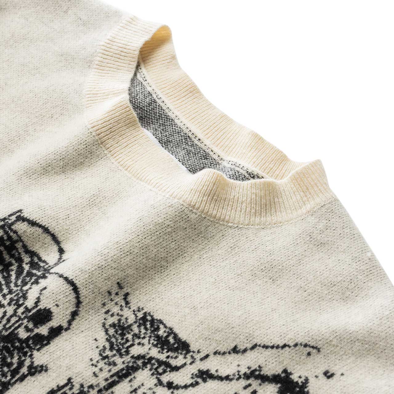 fucking awesome who cares sweater (white) - p704893-002 - a.plus - Image - 4