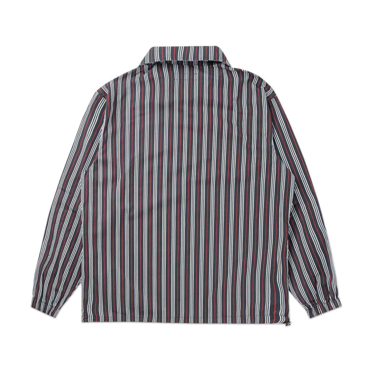 fucking awesome mid zip woven track shirt (red / black) - p704869-002 - a.plus - Image - 2