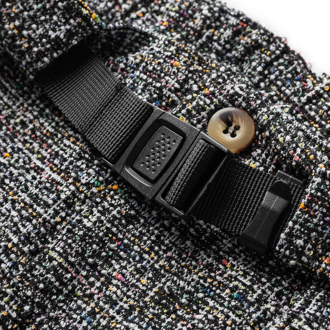 fucking awesome static tweed day off pant (black) - p704876 - a.plus - Image - 3